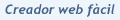 Creador web f�cil
